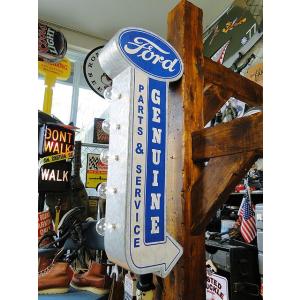 アメリカのアーケードサイン　ウォールオブジェ　（フォード）　【両面デザイン】 爆買