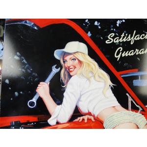 ★稀少な絶盤品★ ド迫力!特大サイズ看板 グリ...の詳細画像2