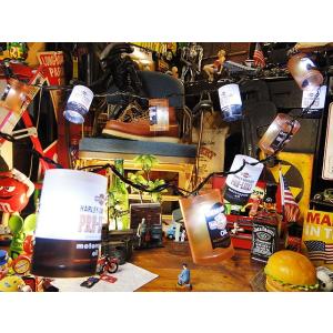 ハーレーダビッドソン　オイル缶10連パーティーライト ■ アメリカ雑貨 アメリカン雑貨