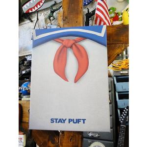 映画　ゴーストバスターズ　マシュマロマン　キャンバスアート ■ アメリカ雑貨 アメリカン雑貨 ポスタ...