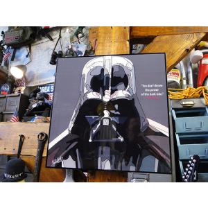 映画　スターウォーズ　ポップアートフレーム　（ダース・ベイダー/TYPE4）　■　アメリカン雑貨　ア...