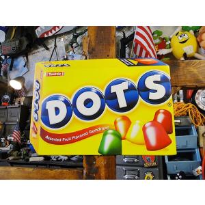 ドッツ　キャンディ　エンボスティンサイン　（レトロパッケージ）　■　アメリカン雑貨　アメリカ雑貨　看...