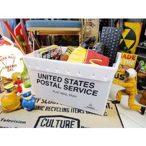 U.S.ポストボックス　（USPS/ブラック）　■　アメリカン雑貨　アメリカ雑貨　収納　BOX　箱　ケース｜candytower