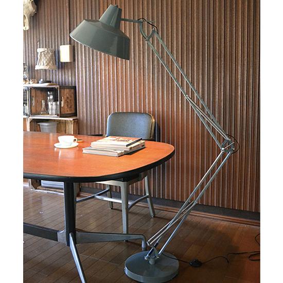 マルティフロアランプ　MARTTI　FLOOR　LAMP　（サックスグレー）　■　アメリカン雑貨　ア...