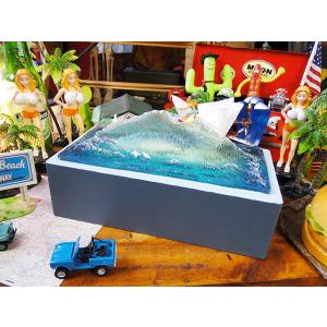 サーファーズパラダイス　ティッシュケース ■ アメリカン雑貨 アメリカ雑貨