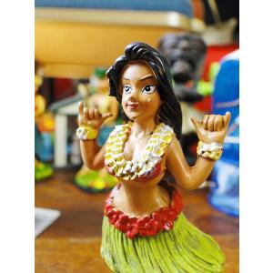 ハワイアン フラガール ダッシュボードドール ...の詳細画像2