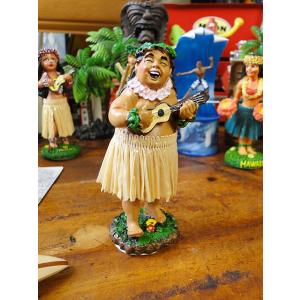 ハワイアン　フラガール　ダッシュボードドール　MINI　（ローカルボーイ）　■ アメリカ雑貨 アメリ...