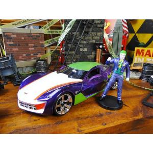 Jada DC コミック ジョーカー＆2009年シボレー　コルベット　スティングレイ　ダイキャストミ...