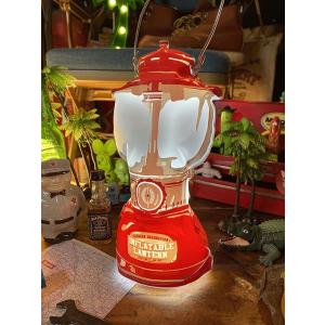 インフレータブルランタン　クラシック　（レッド）　■　アメリカン雑貨　アメリカ雑貨　アウトドア　ライ...