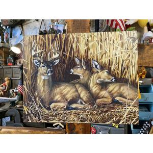 シカ　ブリキ看板　（The Hideaway） ■ アメリカン雑貨 アメリカ雑貨