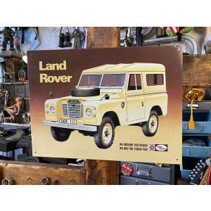 ランドローバー シリーズ3　ブリキ看板 ■ アメリカン雑貨 アメリカ雑貨