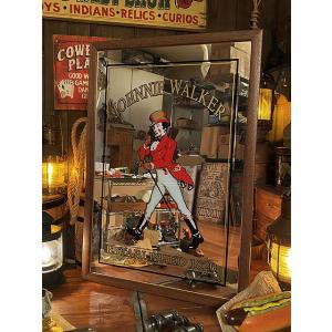 貴重！WHALER'S アメリカアンティーク パブミラー鏡USA