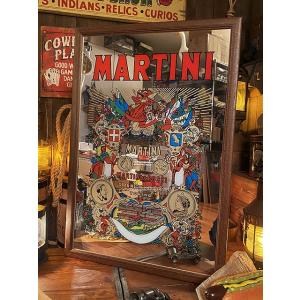 ビッグサイズ パブミラー （ブラック＆ホワイト） □ アメリカン雑貨