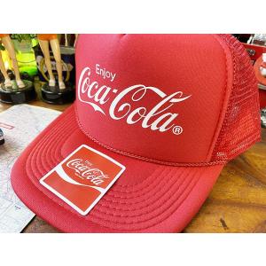 コカ・コーラ　メッシュキャップ　（レッド）　■　アメリカン雑貨　アメリカ雑貨｜candytower