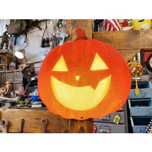 ジャック・オ・ランタン　U.S.ヘヴィースチールサイン ■ パーティー 飾り アメリカ雑貨 爆買