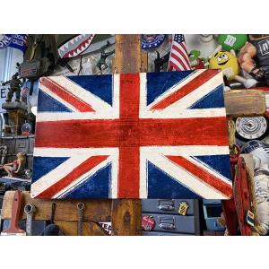 ユニオンジャック　U.S.ヘヴィースチールサイン　Lサイズ ■ アメリカン雑貨 アメリカ雑貨