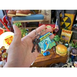 ハレイワの名物看板 ハワイアン ラバーキーホル...の詳細画像4