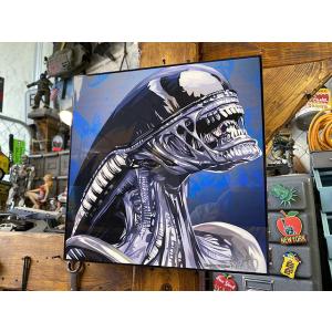 映画「エイリアン」ビッグチャップのポップアートフレーム