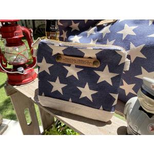 星条旗ミニクラッチバッグ ■ アメリカン雑貨 アメリカ雑貨