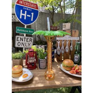 ヤシの木タンブラー ■ アメリカン雑貨 アメリカ雑貨