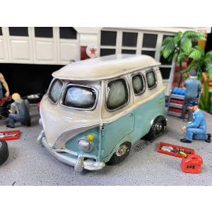 オールディーズマネーバンク　（ワーゲンバス/Sサイズ）　■ アメリカ雑貨 アメリカン雑貨