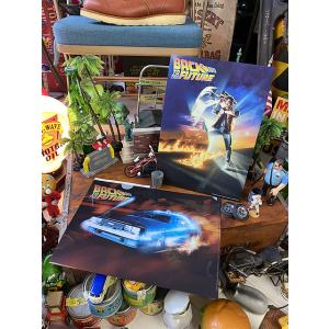 映画「バック・トゥ・ザ・フューチャー」A4クリアファイル+A4サイズポスター（パート1）