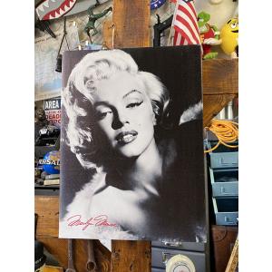 マリリン・モンロー　キャンバスアート　（Sサイズ/デザインD）　■　アメリカン雑貨　アメリカ雑貨