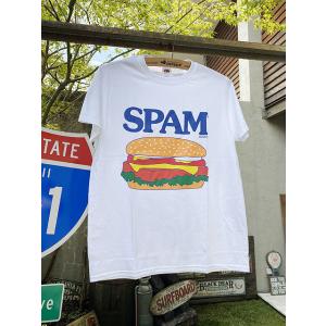 スパム　オフィシャルTシャツ（スパムバーガー）（Lサイズ） ■ アメリカン雑貨 アメリカ雑貨