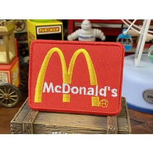 カンパニーロゴワッペン　（マクドナルド/アーチロゴ）　■　アメリカン雑貨　アメリカ雑貨