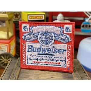 カンパニーロゴワッペン　ミニサイズ　（バドワイザー）　■　アメリカン雑貨　アメリカ雑貨 爆買