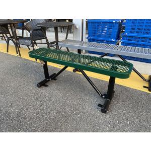 【送料込み価格】U.S.パークベンチ　ショートタイプ　（グリーン）　■　アメリカン雑貨　アメリカ雑貨...