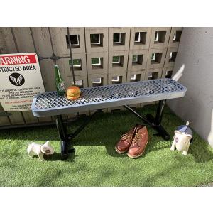 【送料込み価格】U.S.パークベンチ　ショートタイプ　（グレー）　■ アメリカン雑貨 アメリカ雑貨　...