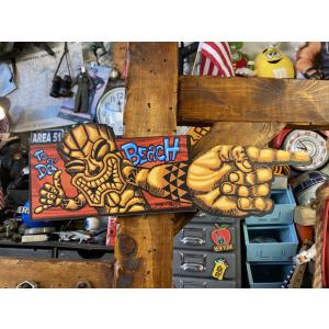 ルート66＆アメ車 ビッグサイズフラッグ アメリカ雑貨 アメリカン雑貨