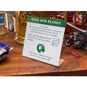 モーテルカウンターサイン　（SAVE OUR PLANET）　■　アメリカン雑貨　アメリカ雑貨