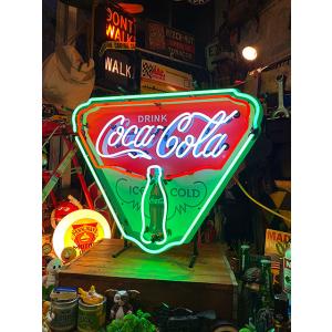 コカ・コーラ　オフィシャルネオンサイン　（トライアングル）　■ アメリカン雑貨 アメリカ雑貨