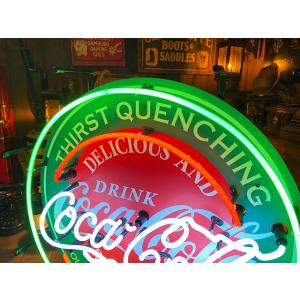 コカ・コーラ オフィシャルネオンサイン (ラウ...の詳細画像2