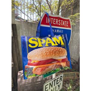 スパム　ショッピングバッグ　ビッグサイズ ■ アメリカン雑貨 アメリカ雑貨