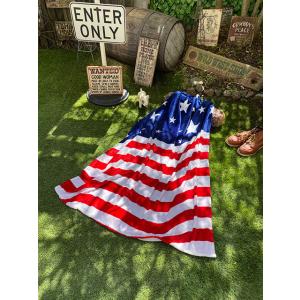 星条旗フリースブランケット ■ アメリカン雑貨 アメリカ雑貨