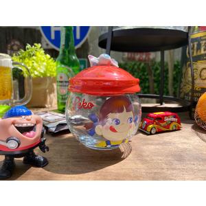不二家　ペコちゃん　キャンディポット ■ アメリカン雑貨 アメリカ雑貨