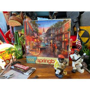 ジャズの聖地「バーボンストリート」　ジグソーパズル　1000ピース ■ アメリカン雑貨 アメリカ雑貨