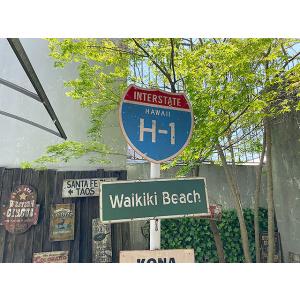 ハワイの道路標識 ウッドサイン (H-1) ■...の詳細画像5