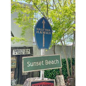 ハワイの道路標識 ウッドサイン (ハレイワ/サ...の詳細画像3
