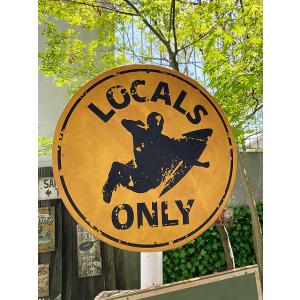 ハワイの道路標識　ウッドサイン　（ローカルオンリー）　■　アメリカン雑貨　アメリカ雑貨