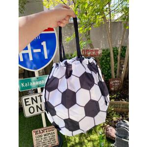 サッカーボール　エコバッグ ■ アメリカン雑貨 アメリカ雑貨
