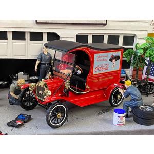 コカ・コーラ　1917年フォード・モデルT　カーゴバン　ダイキャストミニカー　1/18スケール ■ ...