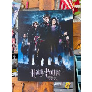 映画　ハリー・ポッターと炎のゴブレット　ブリキ看板　シリーズ第四作目 ■ アメリカン雑貨 アメリカ雑...