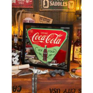 Coca Cola コカコーラ パブミラー 5セント インテリア ウォール