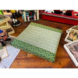 「京たたみ」で作った飾り台　ミニ畳　（Sサイズ）　■　アメリカン雑貨　アメリカ雑貨