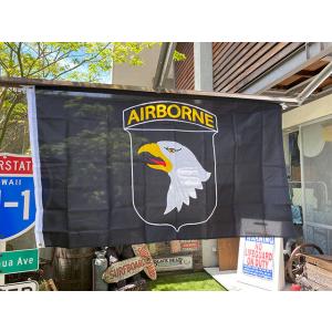 エアーボーン　ミリタリーフラッグ ■ アメリカン雑貨 アメリカ雑貨