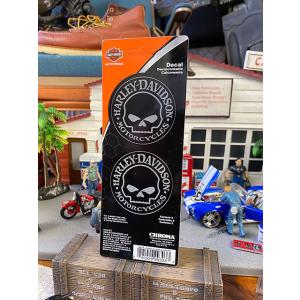 ハーレーダビッドソン　オフィシャルステッカー　デカール（ハーレースカル/2P）